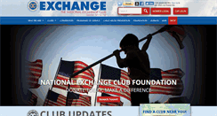 Desktop Screenshot of nationalexchangeclub.org